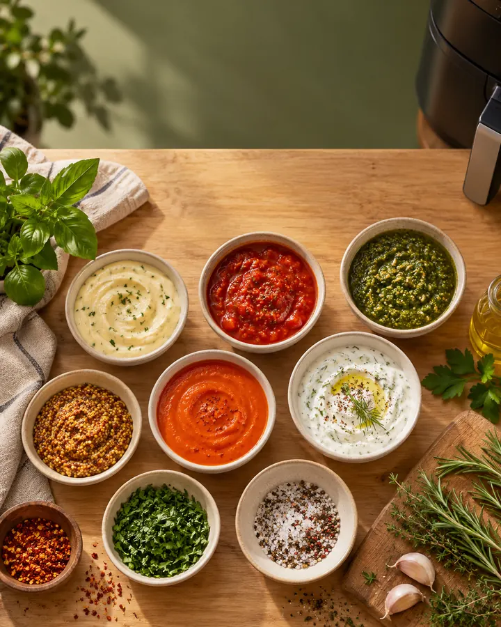 30 Salsas y Condimentos Low Carb